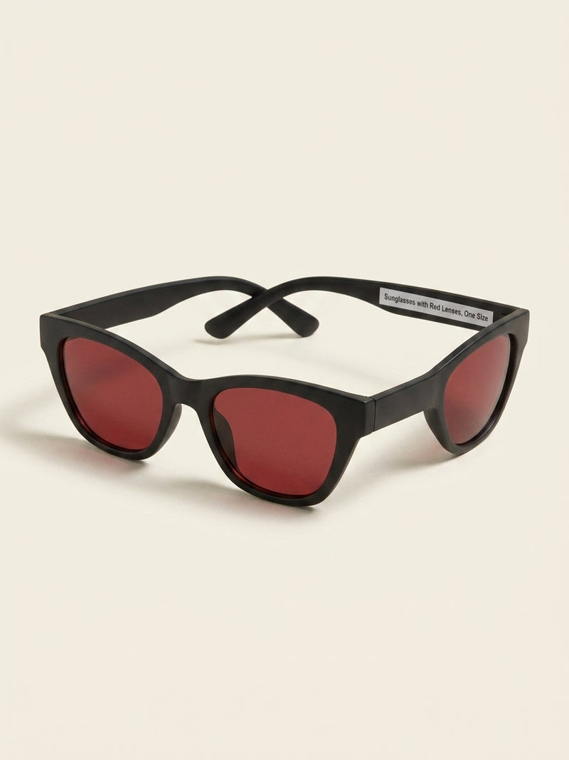 Vivienne Westwood black acetate sunglasses rose tinted lenses (British brand)
