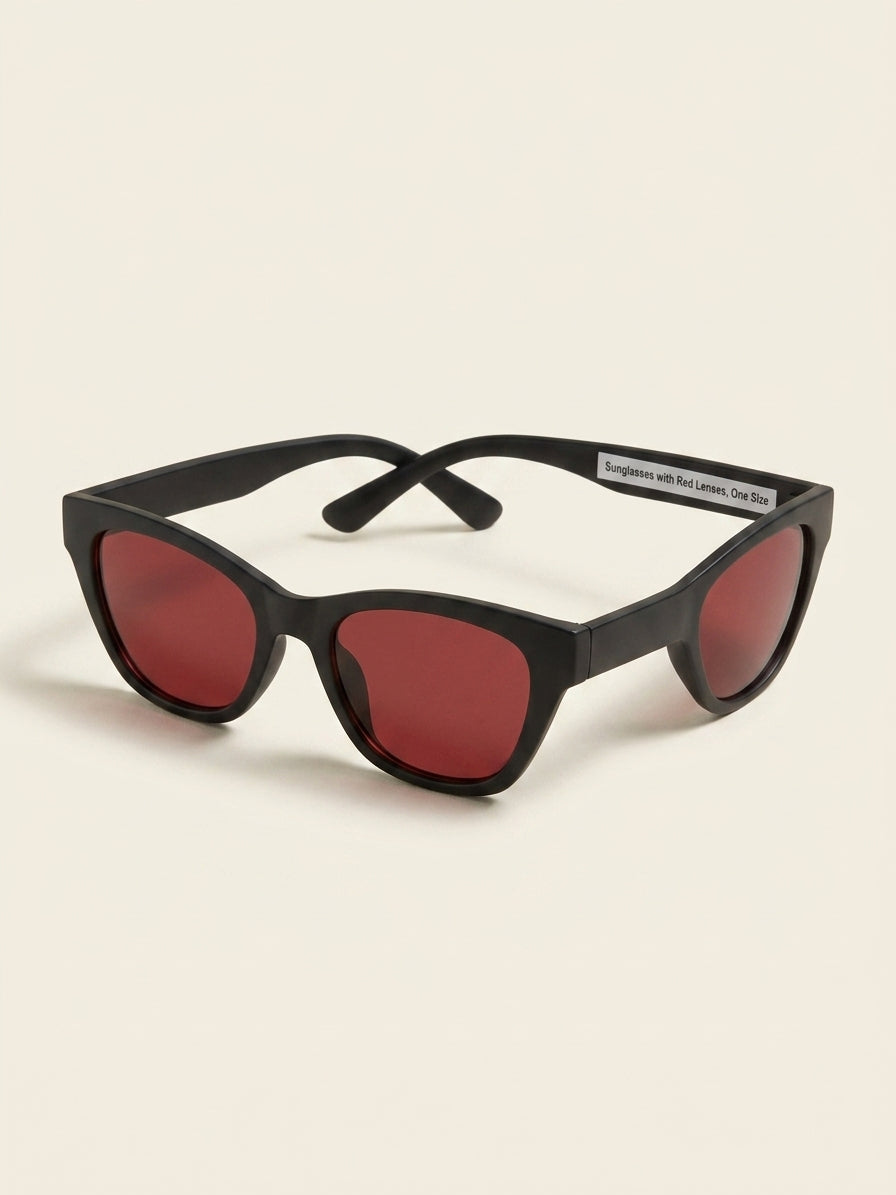 Vivienne Westwood black acetate sunglasses rose tinted lenses (British brand)