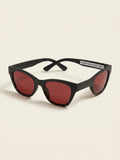 Vivienne Westwood black acetate sunglasses rose tinted lenses (British brand)