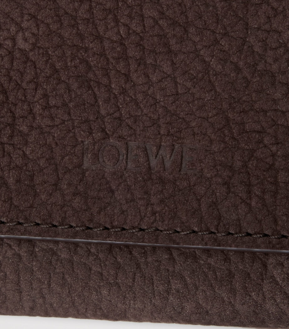 LOEWE medium suede Pebble messenger bag, UK version
