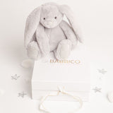 Babbico Gift Boxed Bertie The Bunny Grey Soft Plush Toy GOODS Superdrug   