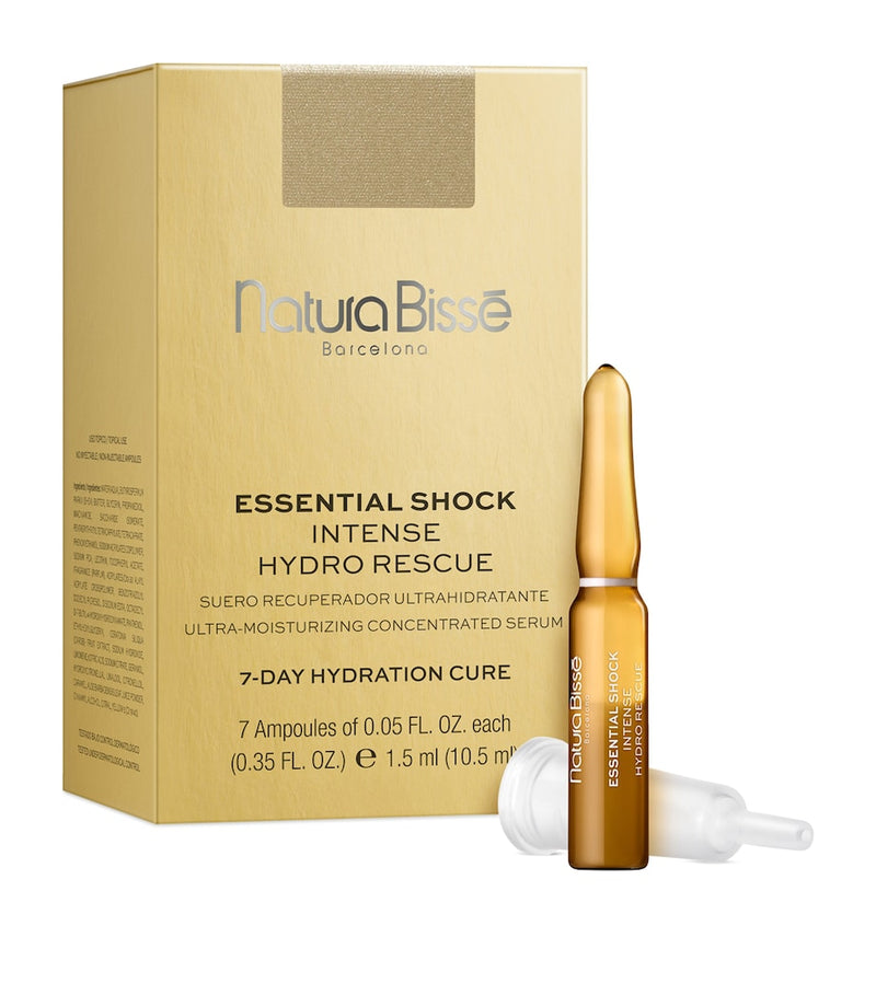 Natura Bissé hydro rescue serum for dry skin, 7 x 1.5ml ampoules, imported from the UK