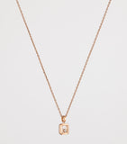 Chopard rose gold diamond pendant necklace (British brand)