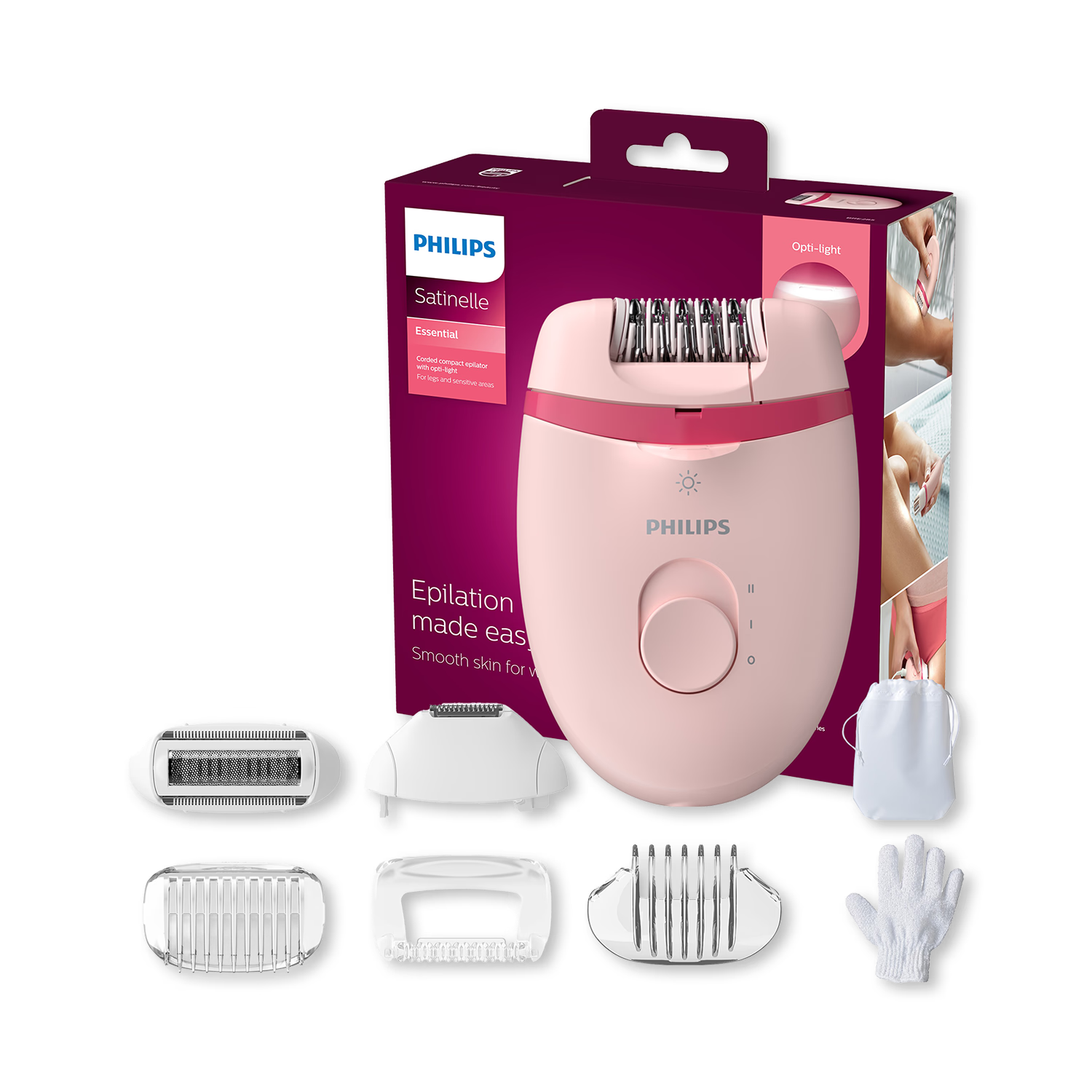 Philips Satinelle compact epilator - British product
