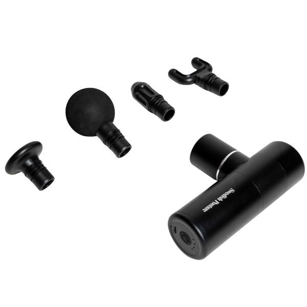 Swedish Posture Massage Gun Mini with 4 heads (British brand)