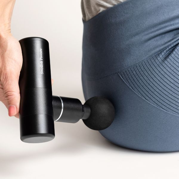 Swedish Posture Massage Gun Mini with 4 heads (British brand)