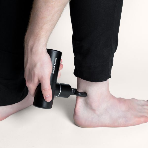 Swedish Posture Massage Gun Mini with 4 heads (British brand)