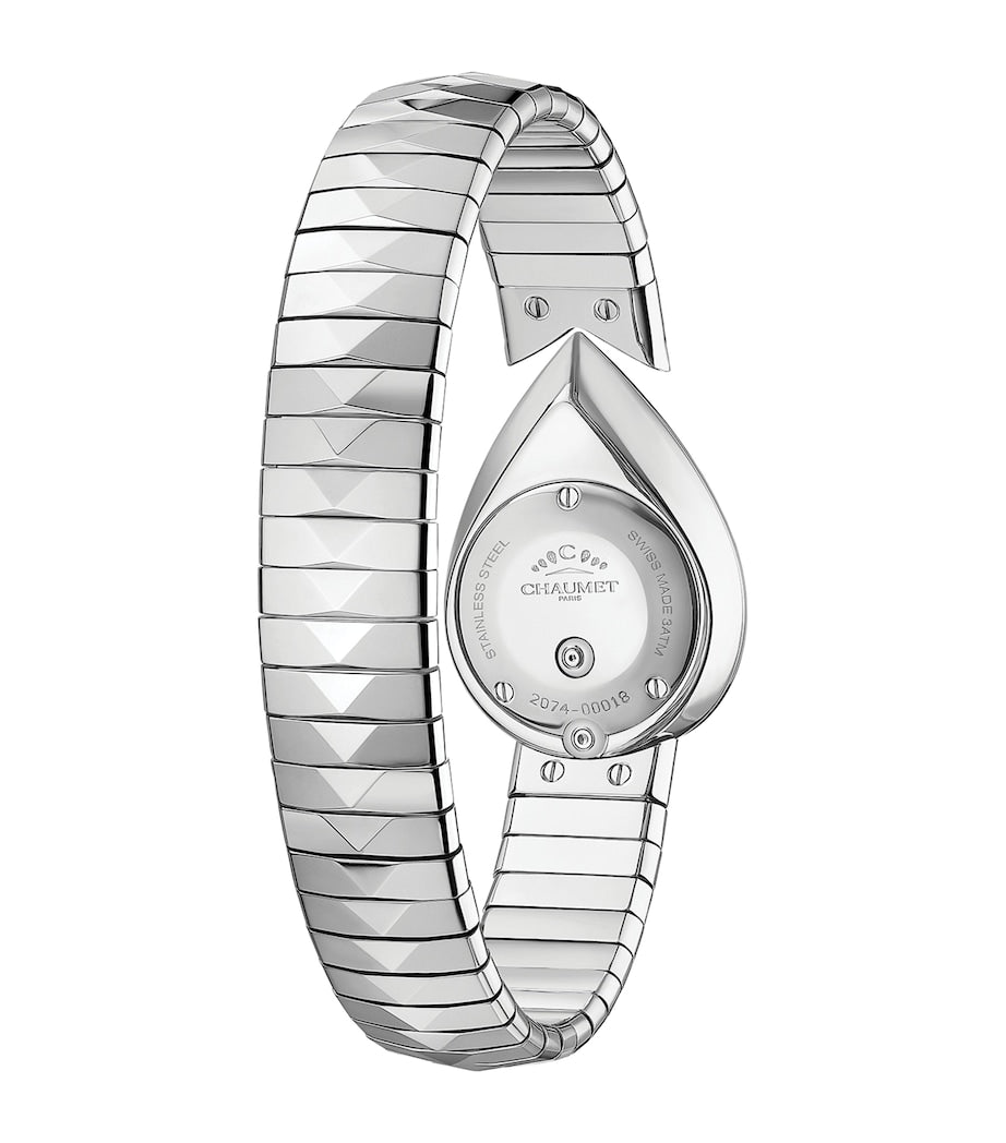 Chaumet Joséphine Aigrette stainless steel diamond watch 20.2mm - British product