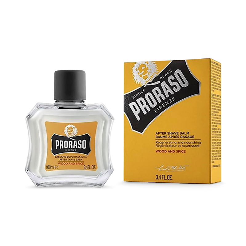 Proraso after shave balm Wood & Spice 100ml, UK version