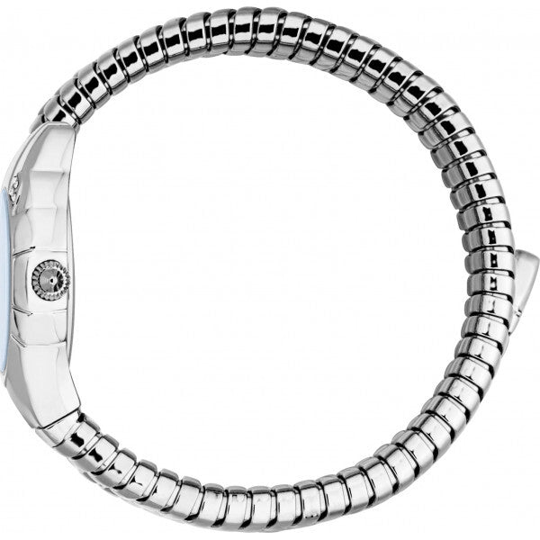 Just Cavalli ladies snake Amanta watch blue stainless steel (British brand)