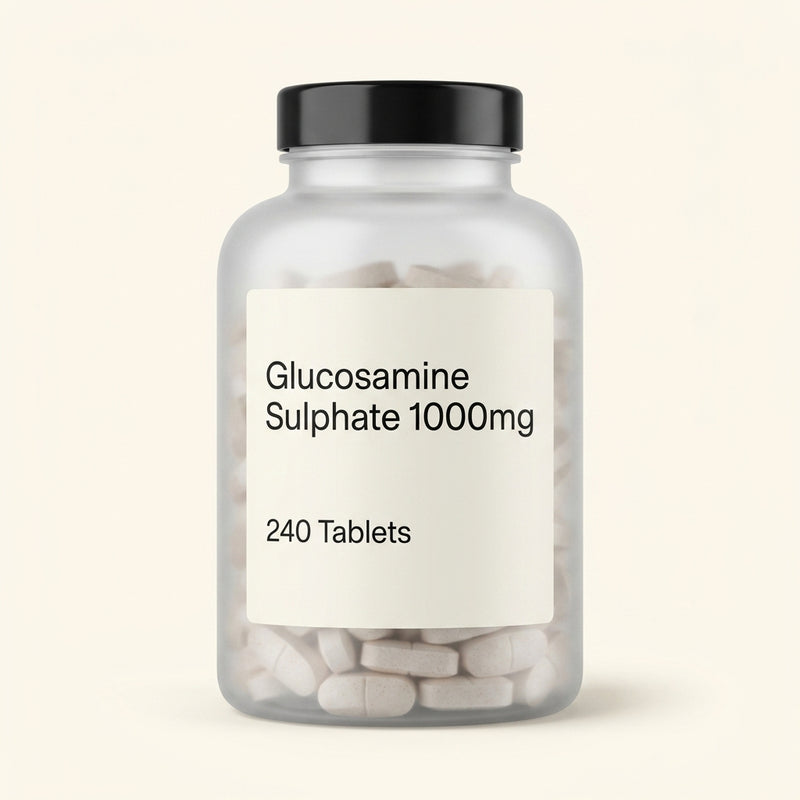 Holland & Barrett glucosamine sulphate 1000mg 240 tablets (British brand)