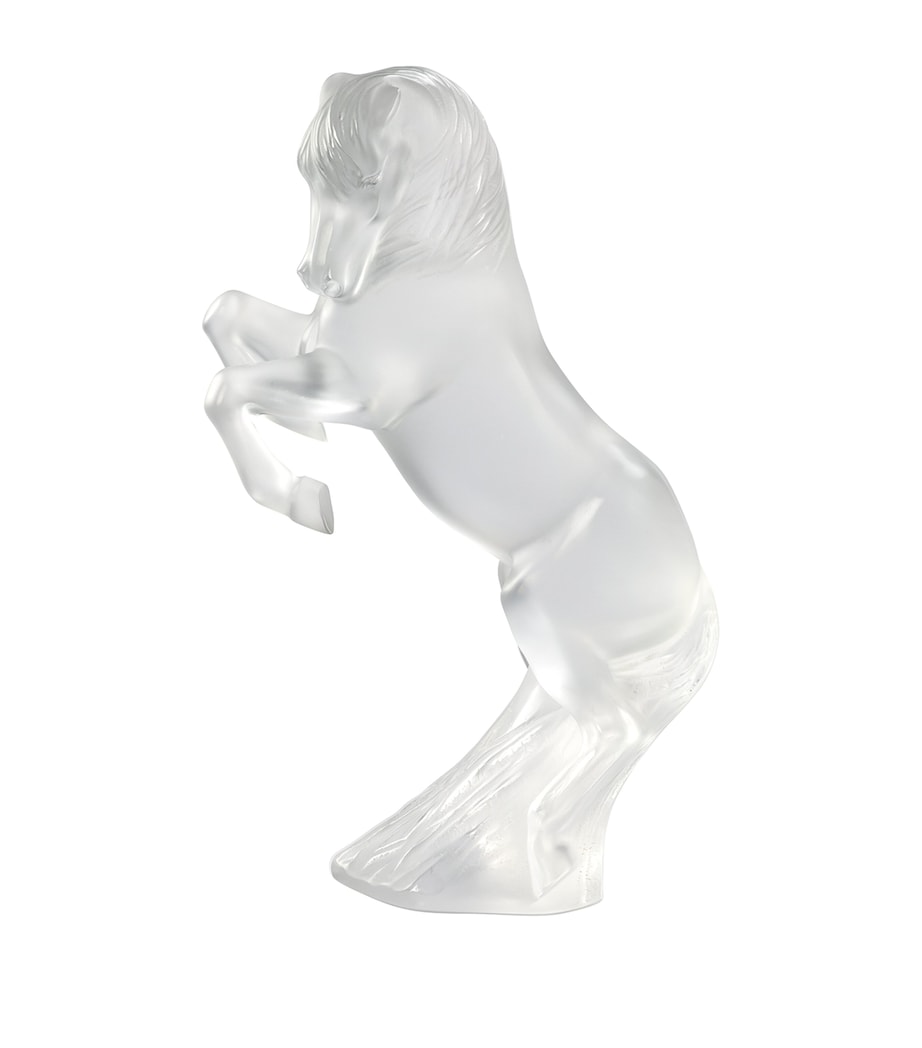 Lalique Prancing Horse Sculpture 37cm, UK version