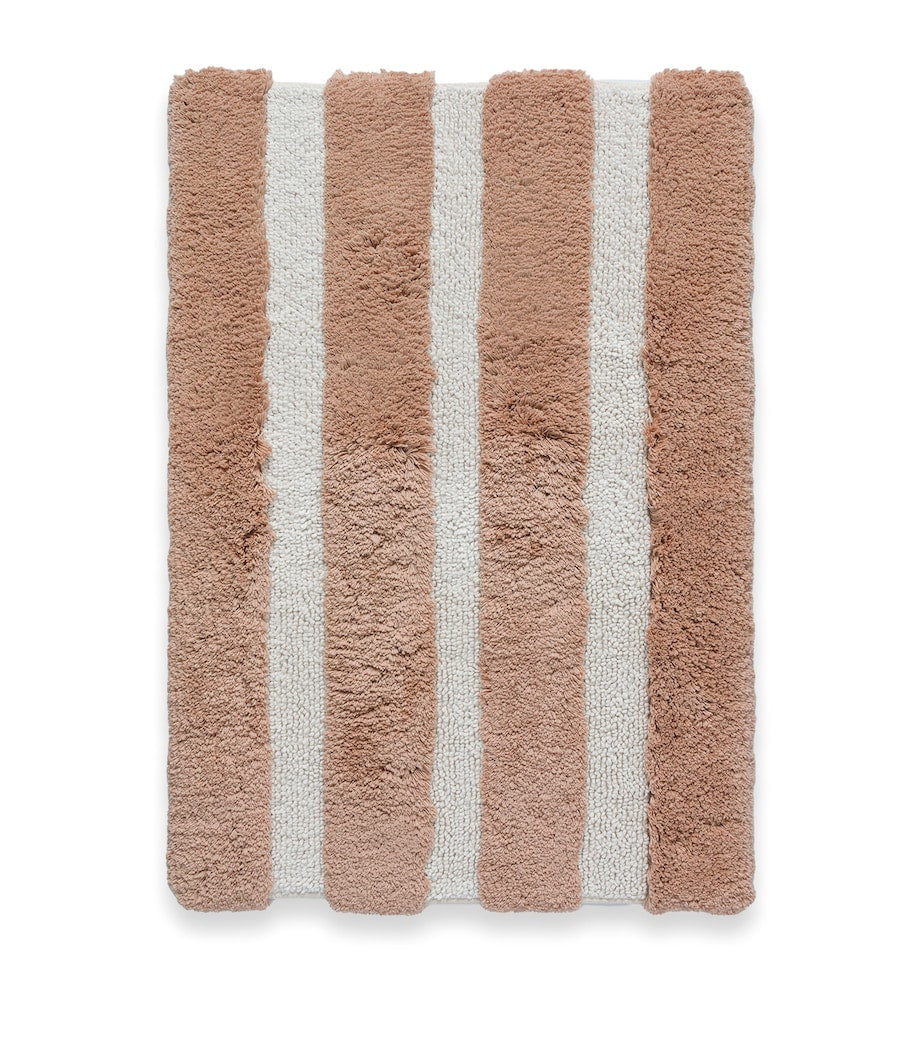 Hamam organic cotton tufted bath mat 60x90cm - British product