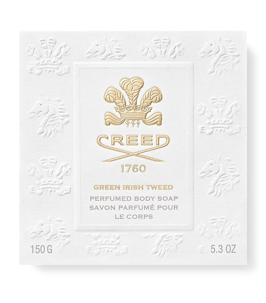 Creed Green Irish Tweed perfumed soap 150g bar, UK version
