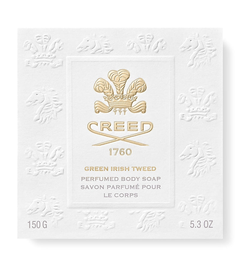 Creed Green Irish Tweed perfumed soap 150g bar, UK version