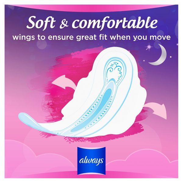 Always Sensitive Night Ultra (Size 3) Sanitary Towels x10 GOODS Superdrug   