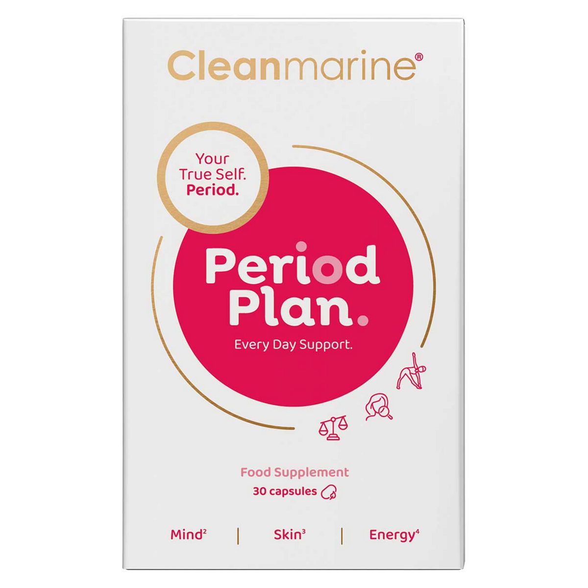 Clean Marine PeriodPlan - 30 Capsules GOODS Boots   