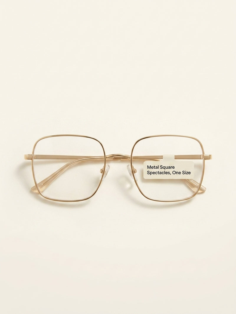 Gucci square metal optical glasses GG1434O, UK version