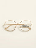 Gucci square metal optical glasses GG1434O, UK version