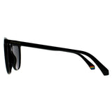 Polaroid black cat-eye polarised sunglasses - British product