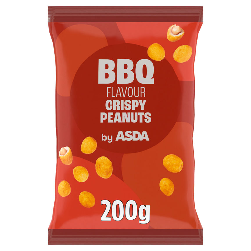 ASDA BBQ Flavour Crispy Peanuts 200g GOODS ASDA   