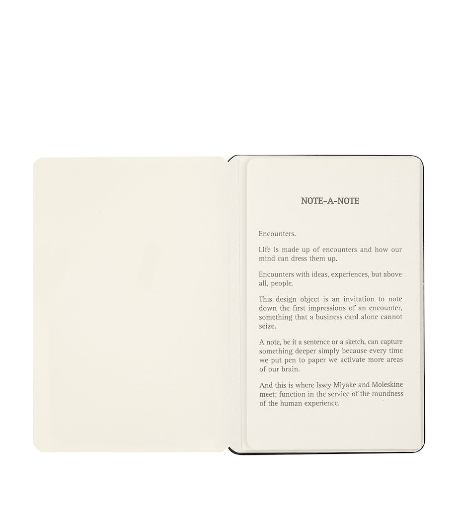 Moleskine Miyake Design Studio business card holder, imported from the UK