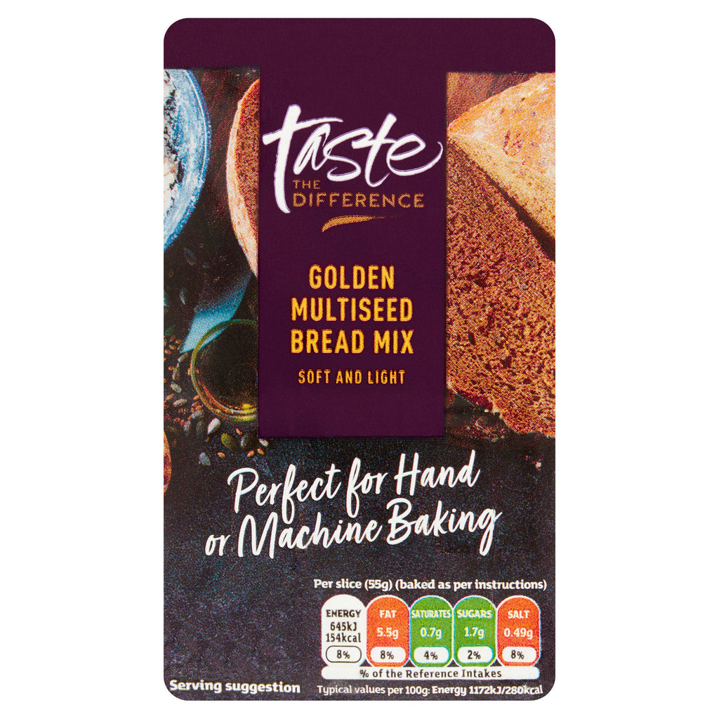 Sainsbury's Golden Multiseed Bread Mix, Taste the Difference 500g