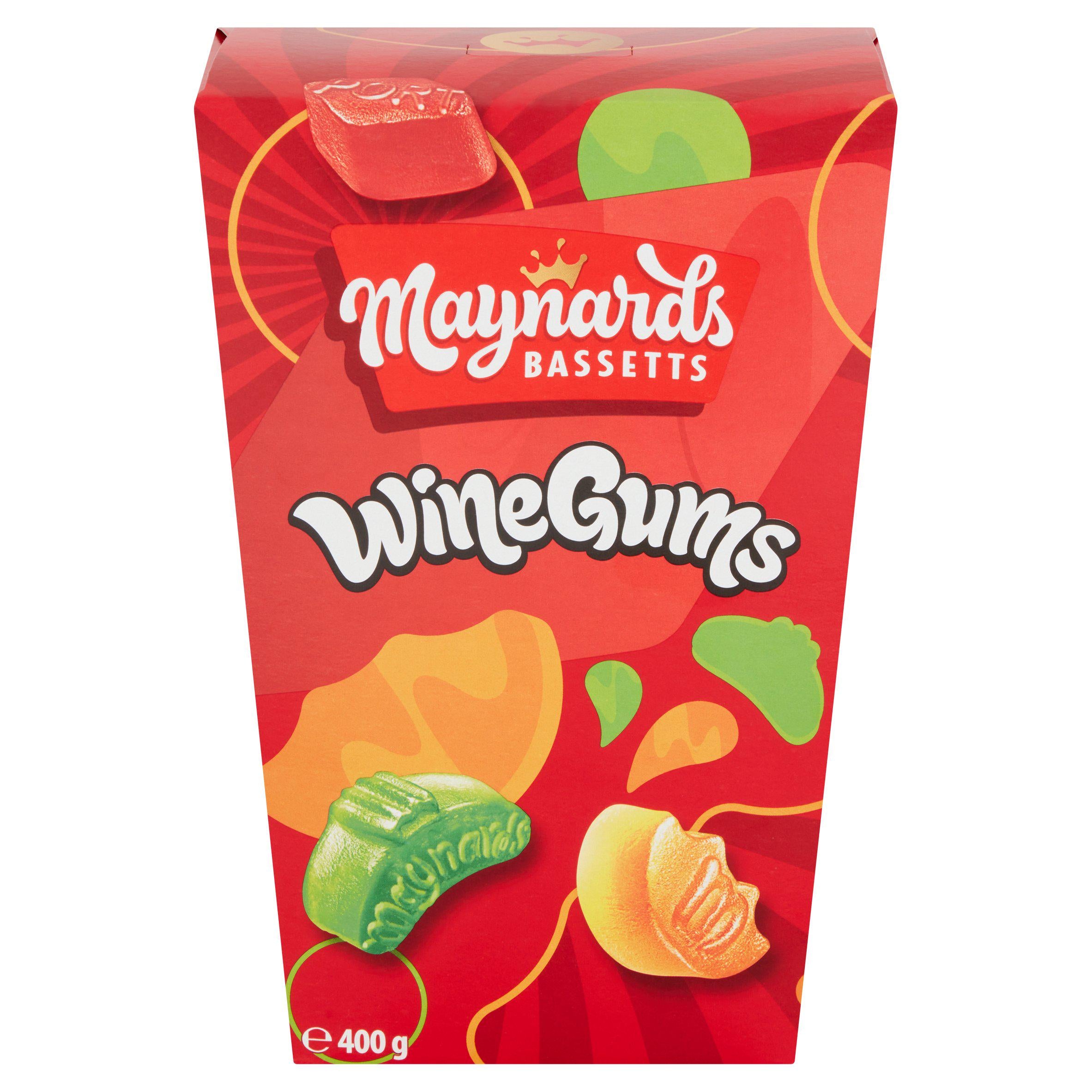 Maynards Bassetts Wine Gums Sweets Carton 350g GOODS Sainsburys   