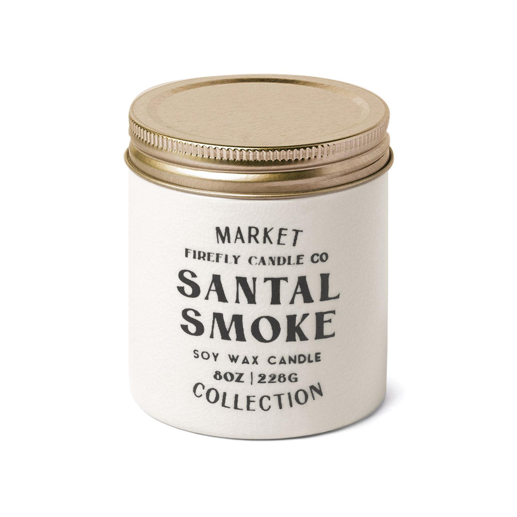 Firefly Market Tin Candle Santal & Smoke