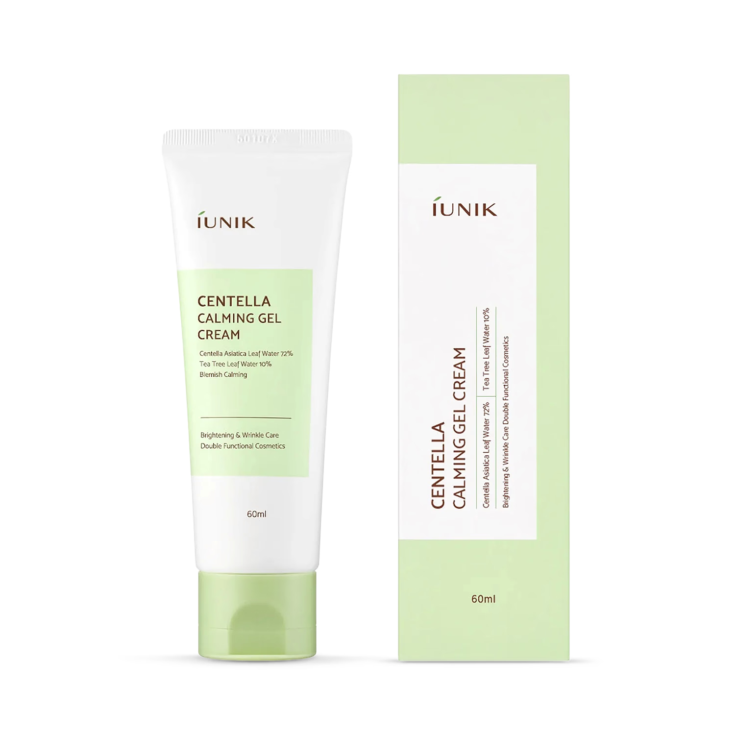 IUNIK Centella calming gel cream 60ml, UK version