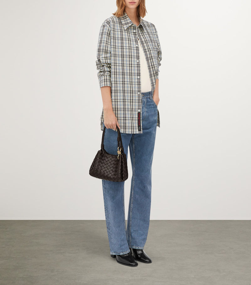 Bottega Veneta small Parachute shoulder bag lambskin leather - British product