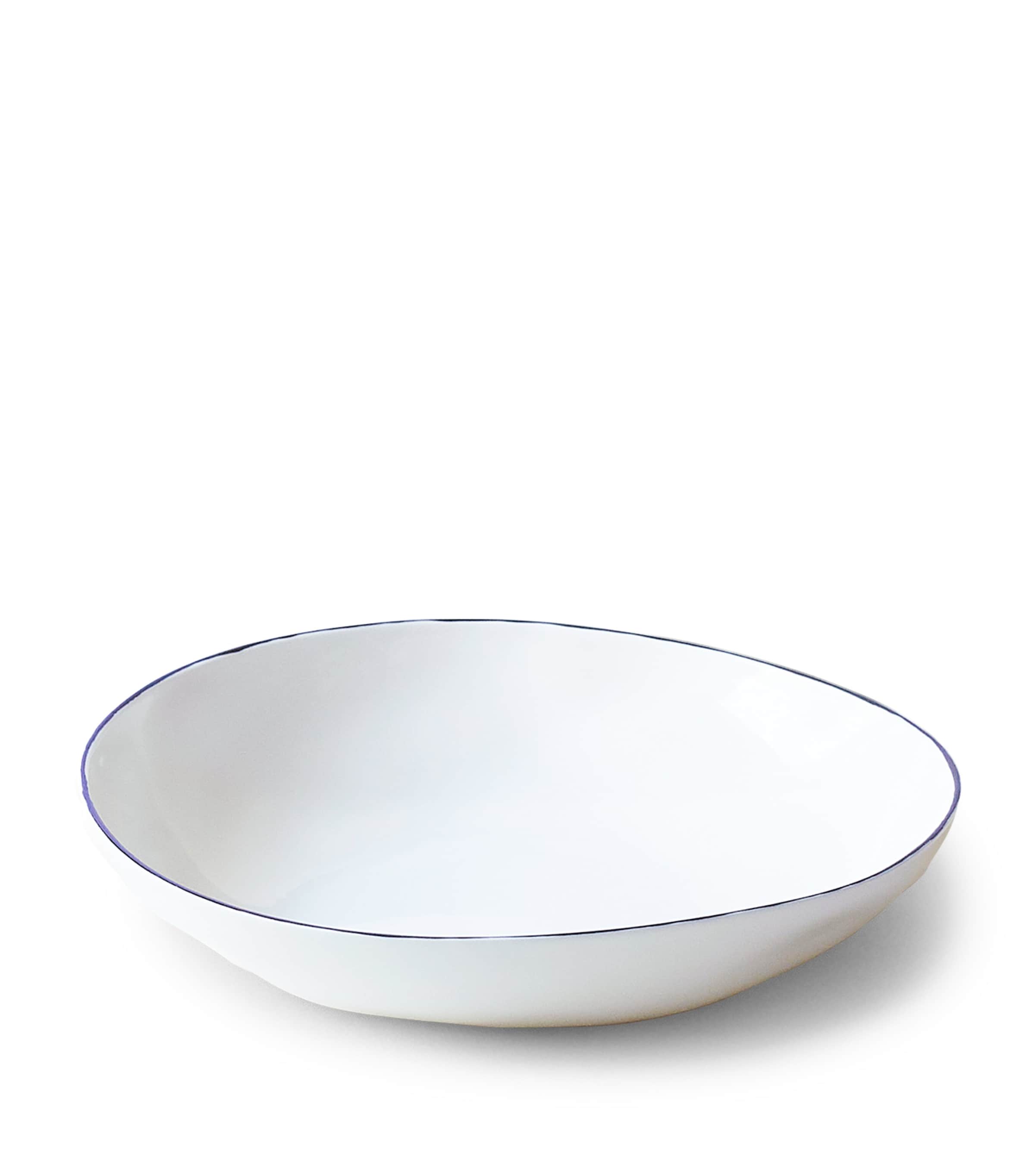 FELDSPAR set of 4 cobalt pasta bowls 22cm - British product