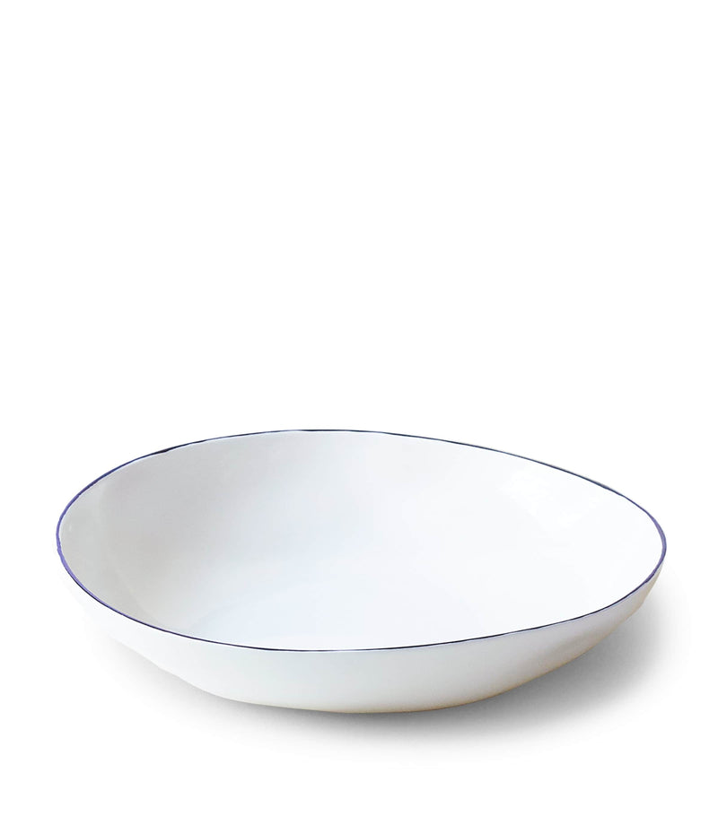 FELDSPAR set of 4 cobalt pasta bowls 22cm - British product