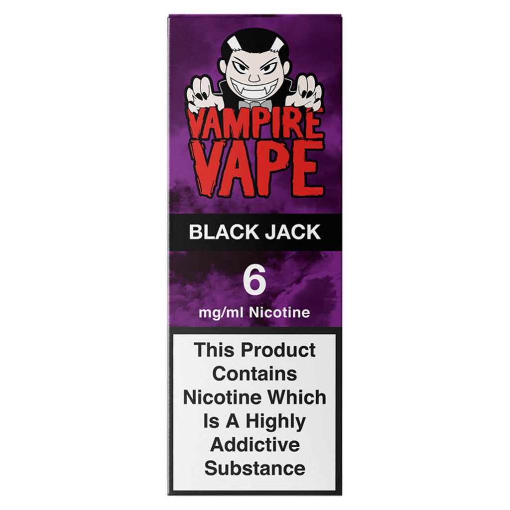 Vampire Vape Black Jack Nicotine 10ml 6mg