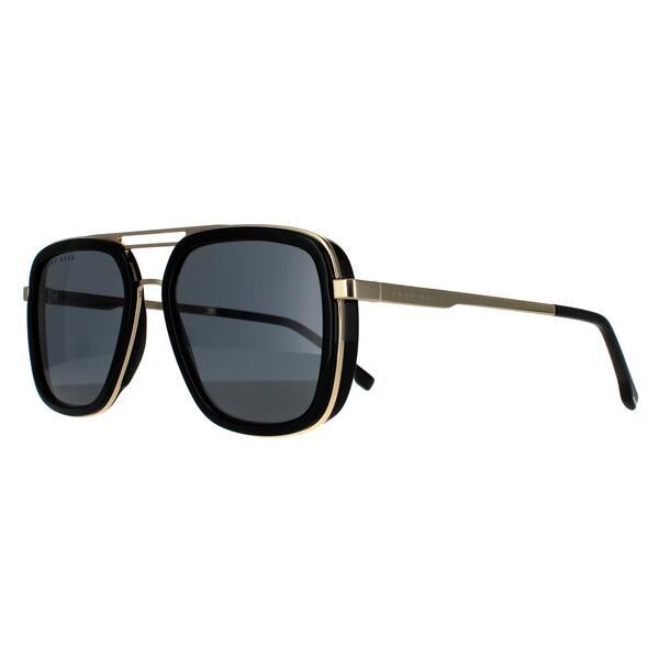 Hugo Boss BOSS 1235/S black men's sunglasses metal frame, UK version