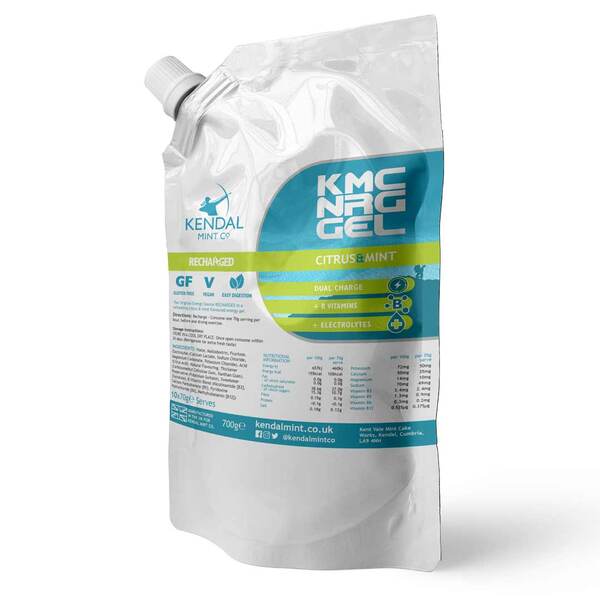 KMC Energy Gel Refill Pouch Citrus &amp; Mint 700g