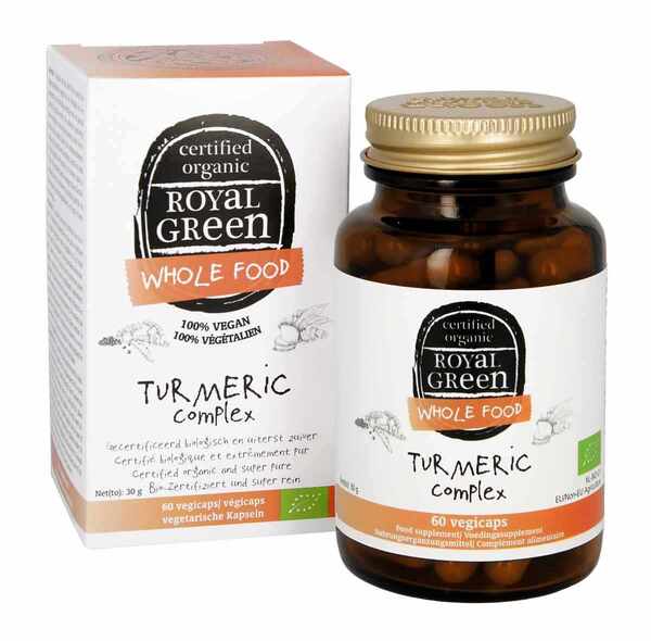 Royal Green Turmeric Complex 60 capsules (British brand)