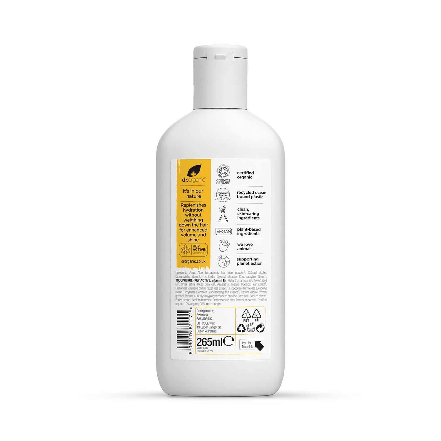 Dr Organic Vitamin E Conditioner 250ml - British product