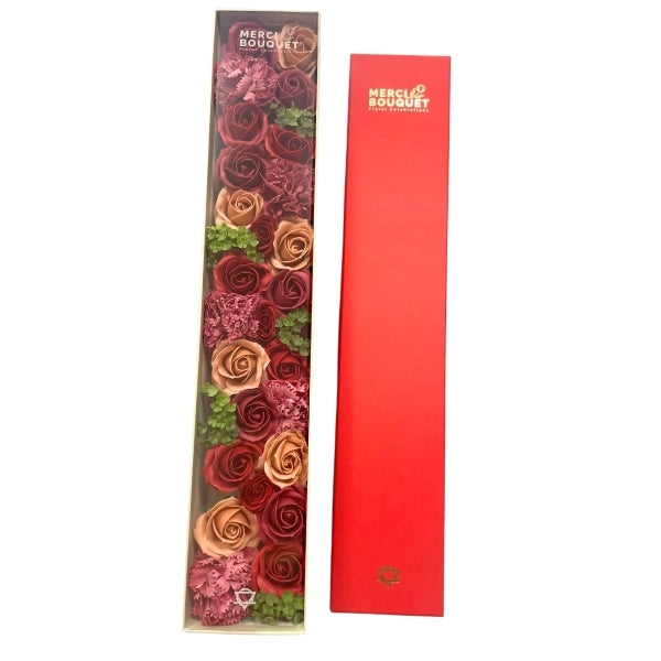 Merci Boutique soap bouquet Vintage Rose XL (British brand)