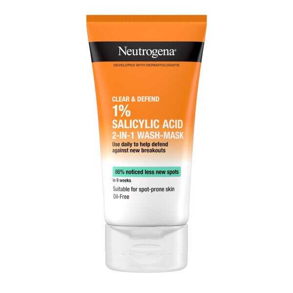 Neutrogena® Clear & Defend Wash-Mask 150ml GOODS Superdrug   