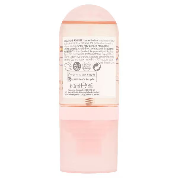 Studio London Dewy Setting Spray 60ml, imported from the UK