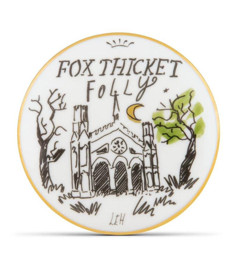GINORI 1735 Fox Thicket Folly jewellery box, UK version
