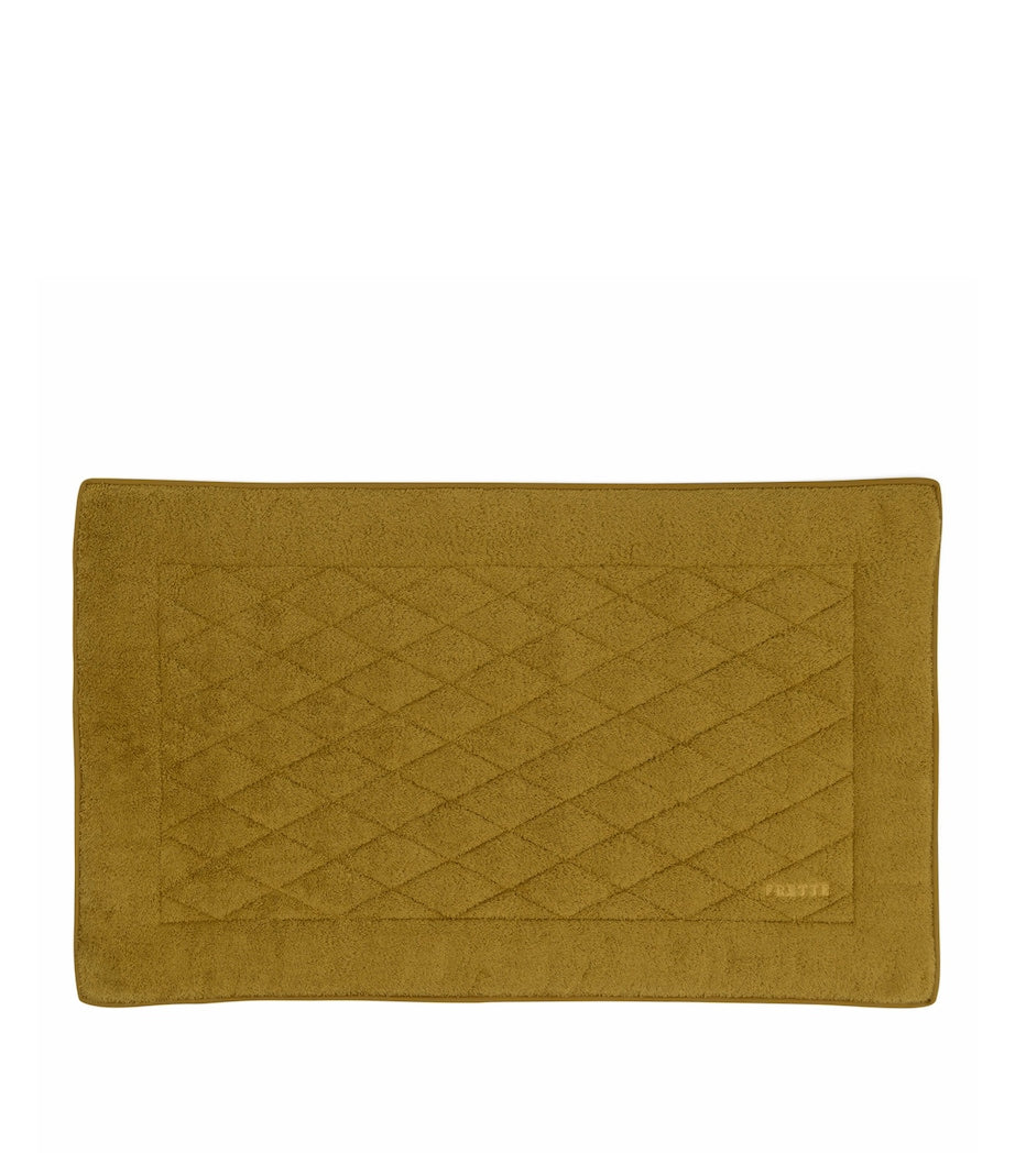 Frette cotton Unito bath mat 54cm x 87cm - British product