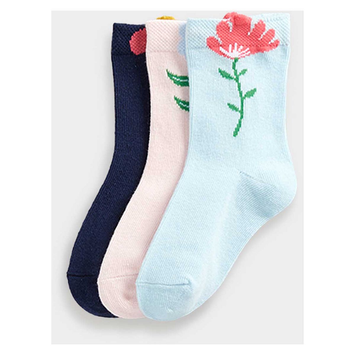 Mothercare Flower Socks - 3 Pack GOODS Boots   