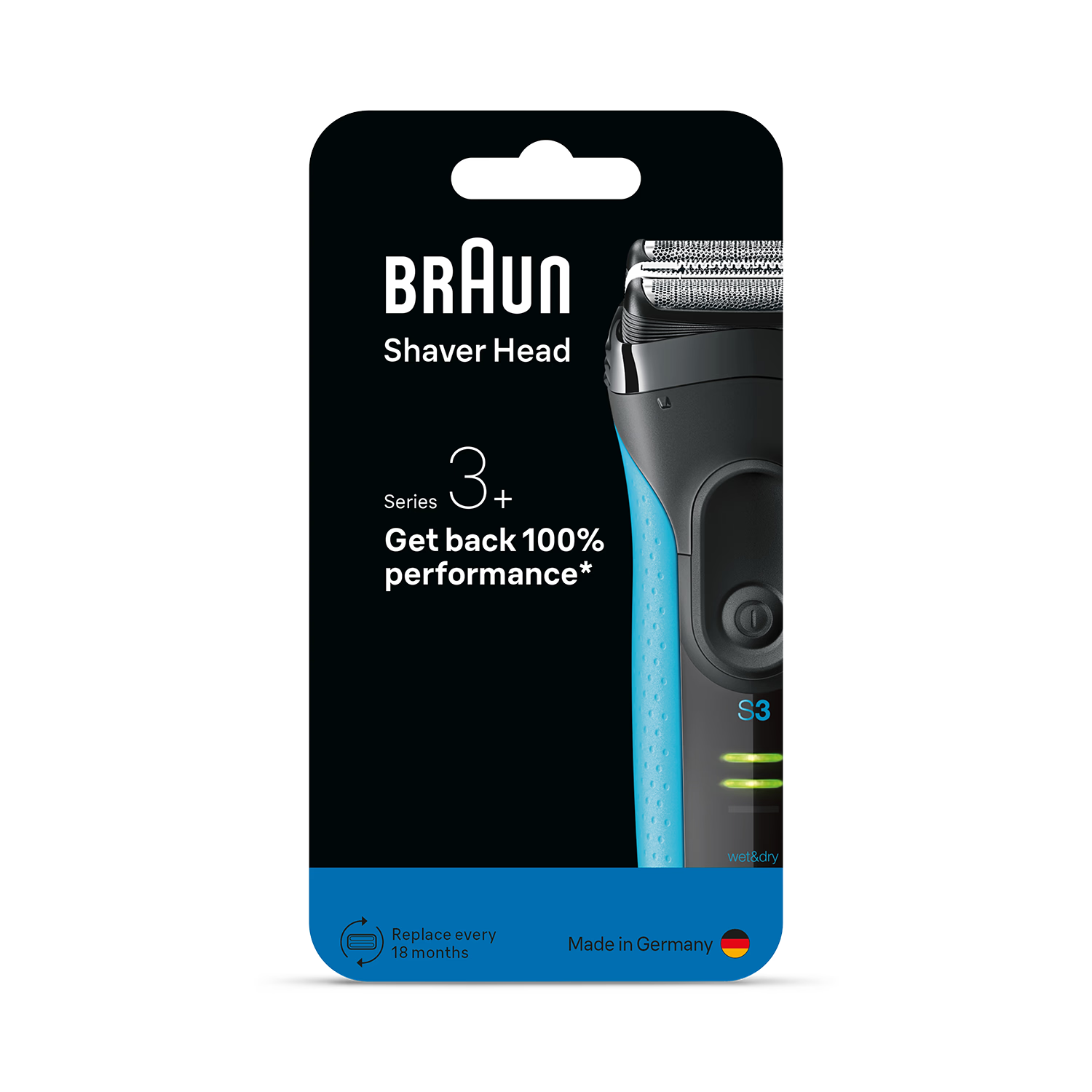 Braun shaver replacement head 32B - British product