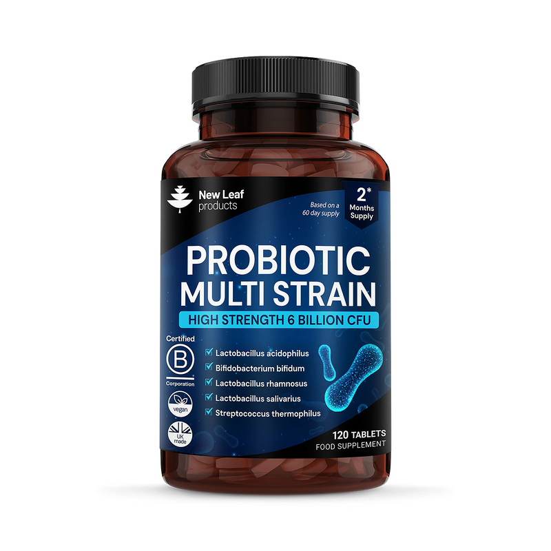 New Leaf Products probiotic multi strain tablets 120 tablets - British product