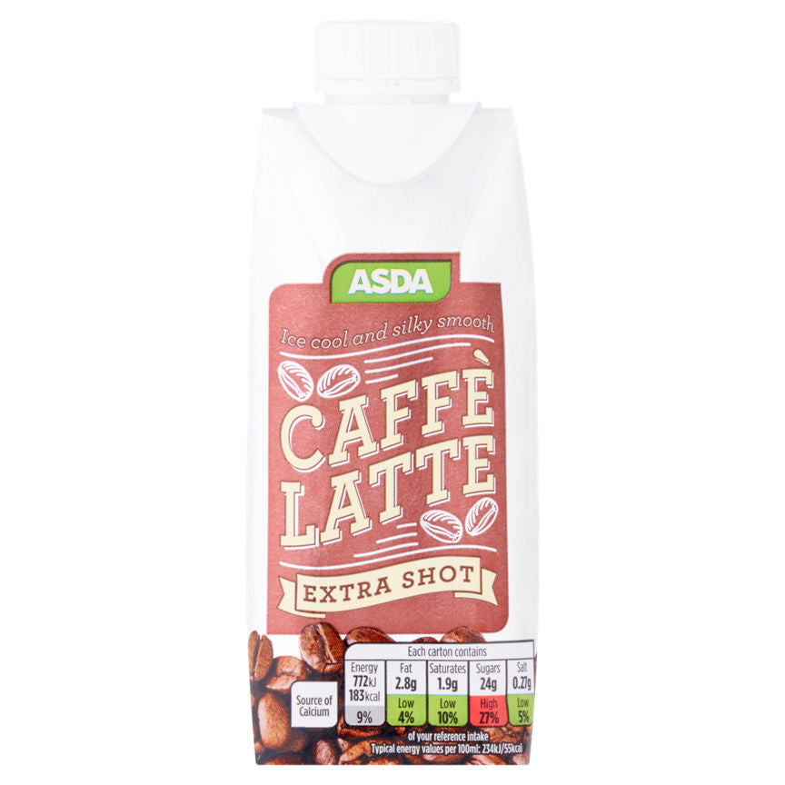 ASDA Caffé Latte Extra Shot GOODS ASDA   