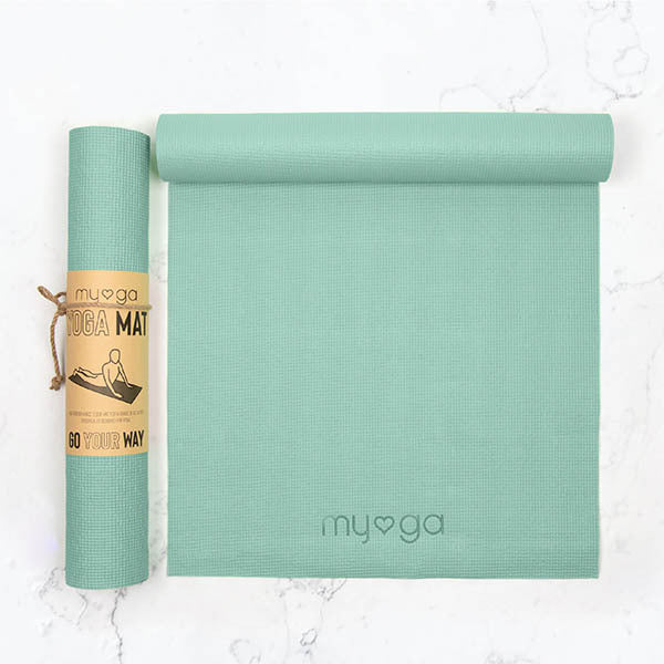 Myga Entry Level Yoga Mat - Green GOODS Superdrug Sage  