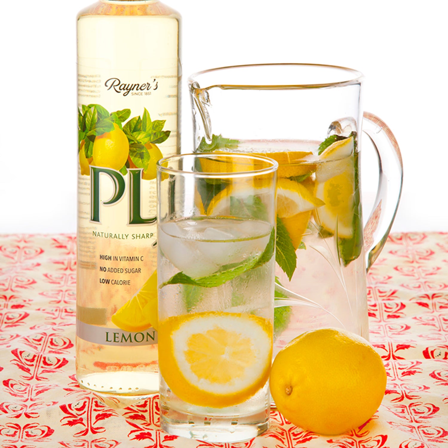 PLJ lemon juice 500ml bottle, imported from the UK.