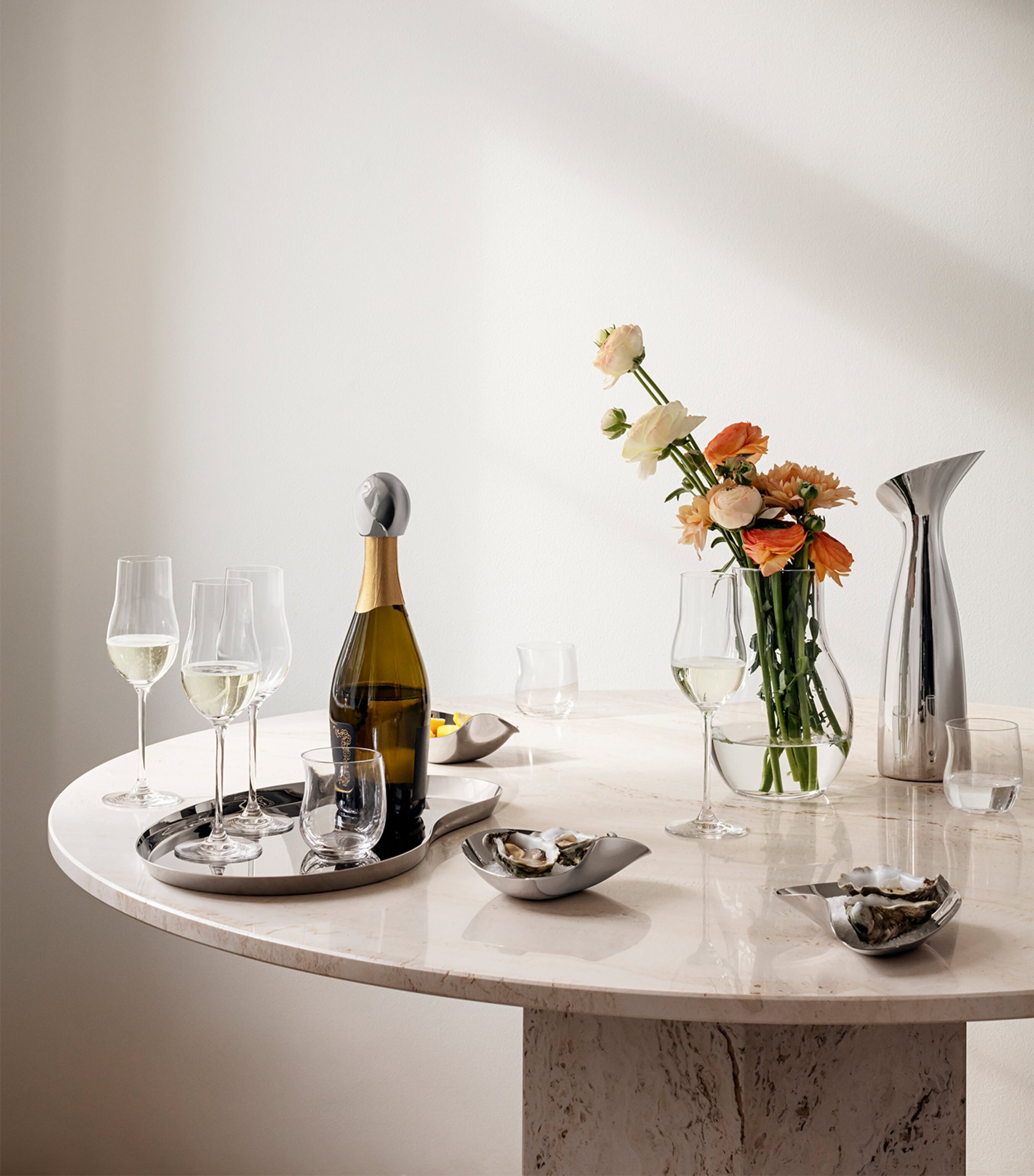 Georg Jensen Indulgence champagne stopper, UK version